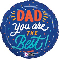 18" Fathers Day Bright Banner