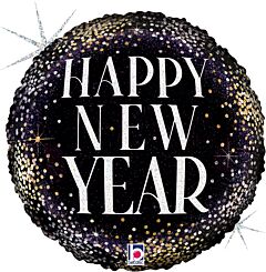 18" Sparkle New Year