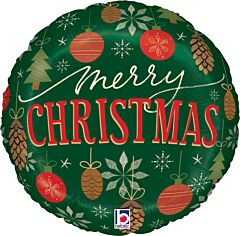 18" Cozy Christmas Ornaments