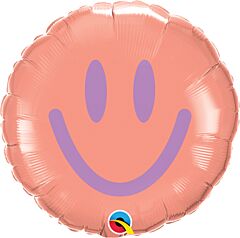 9" Pink and Coral Smiles