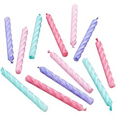 Metallic Birthday Candles - 12ct