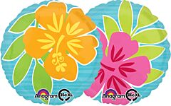 17" Summer Scene Flowers