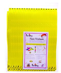 1/2" Plastic Wristband - Yellow