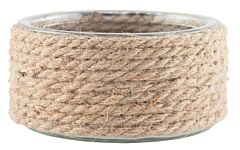 6" x 3" Rope Cylinder Vase