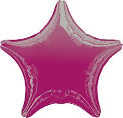 19" Fuchsia Star