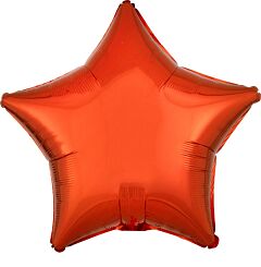 19" Metallic Orange Star
