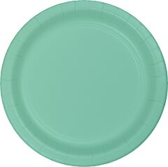 9" Paper Plate - Fresh Mint