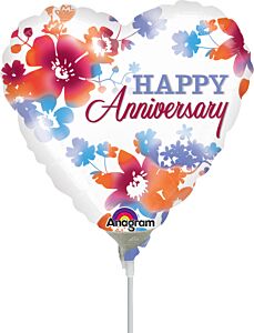 4" Anniversary Watercolor