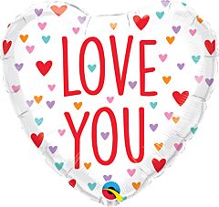 18" Love You Little Hearts