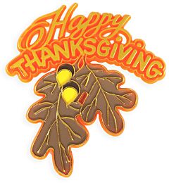 Happy Thanksgiving Floral Pick