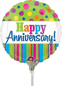 9" Bright Anniversary