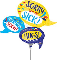 14" Get Well Sentiments