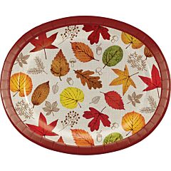 Happy Harvest - Oval Platter 8Ct