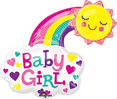 30" Baby Girl Happy Sun