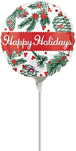 4" Holiday Pine Cones