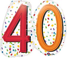 24" Rainbow Birthday 40