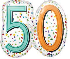 25" Rainbow Birthday 50