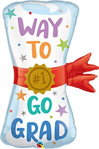 36" Way To Go Diploma