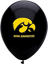 11" University of Iowa - Latex 10Ct