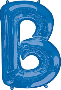 34" Anagram Letter B Blue