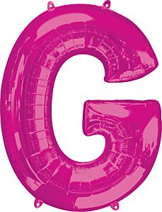 32" Anagram Letter G Pink