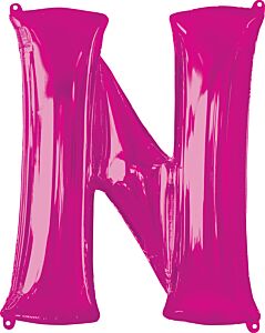 32" Anagram Letter N Pink