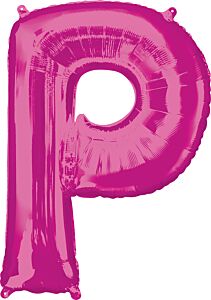 32" Anagram Letter P Pink