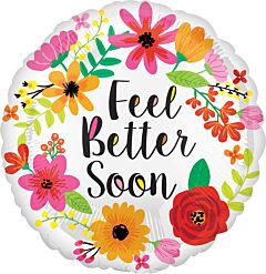 17" Feel Better Soon Wreath