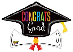 36" Mighty Congrats Diploma