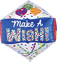 21" Happy Birthday Make a Wish Anglez