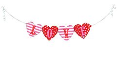 41" Love Bunting
