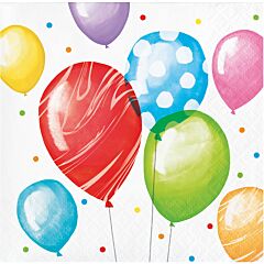 Balloon Bash - Bev Napkin 16ct