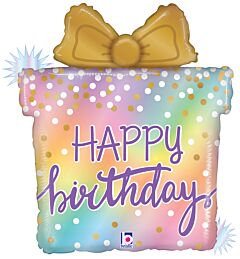 27" Opal Birthday Present Holographic