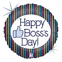 18" Thumbs Up Boss Day Holographic