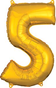 26" Number 5 Gold