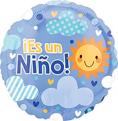 18" Es Un Nino Cloudy Sky