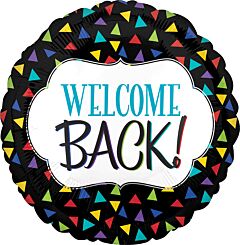18" Welcome Back Triangles