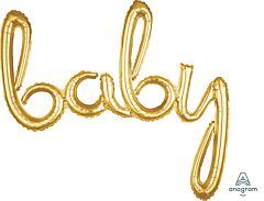 39" Phrase Baby Gold Consumer Inflate