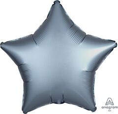 19" Luxe Steel Blue Star