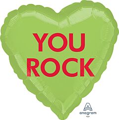 17" You Rock Candy Heart