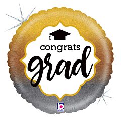 18" Ombre Grad Holographic