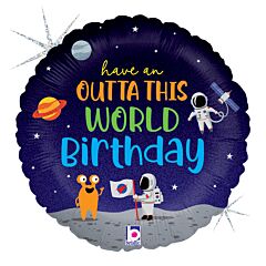 18" Outta This World Holographic