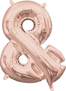 16" Symbol Ampersand Rose Gold