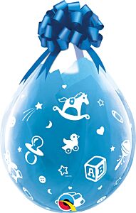 18"  Qualatex Babys Nursery Latex Clear