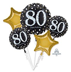 Bouquet Sparkling Bday 80