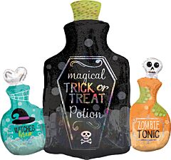 28" Potion Bottles Holographic