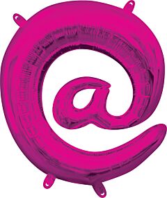 16" Symbol at Sign Pink