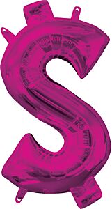 16" Symbol Doller Sign Pink