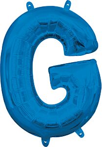 16" Letter G Blue