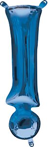16" Symbol Exclamation Blue